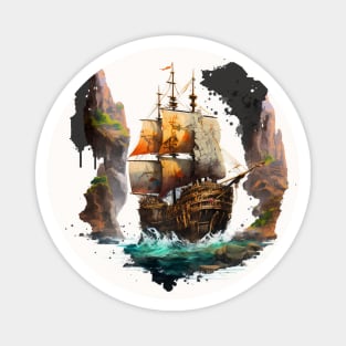 Pirate Ship - the goonies Magnet